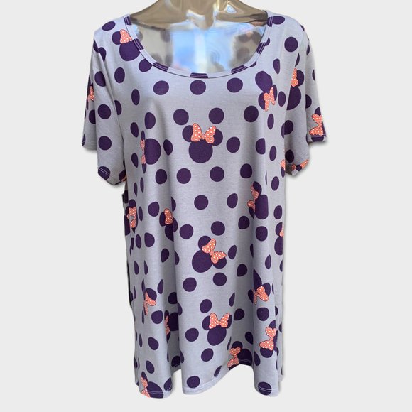 LuLaRoe Tops - *4-4-20* Lularoe Disney Minnie Mouse Classic T Tee Top Shirt XL